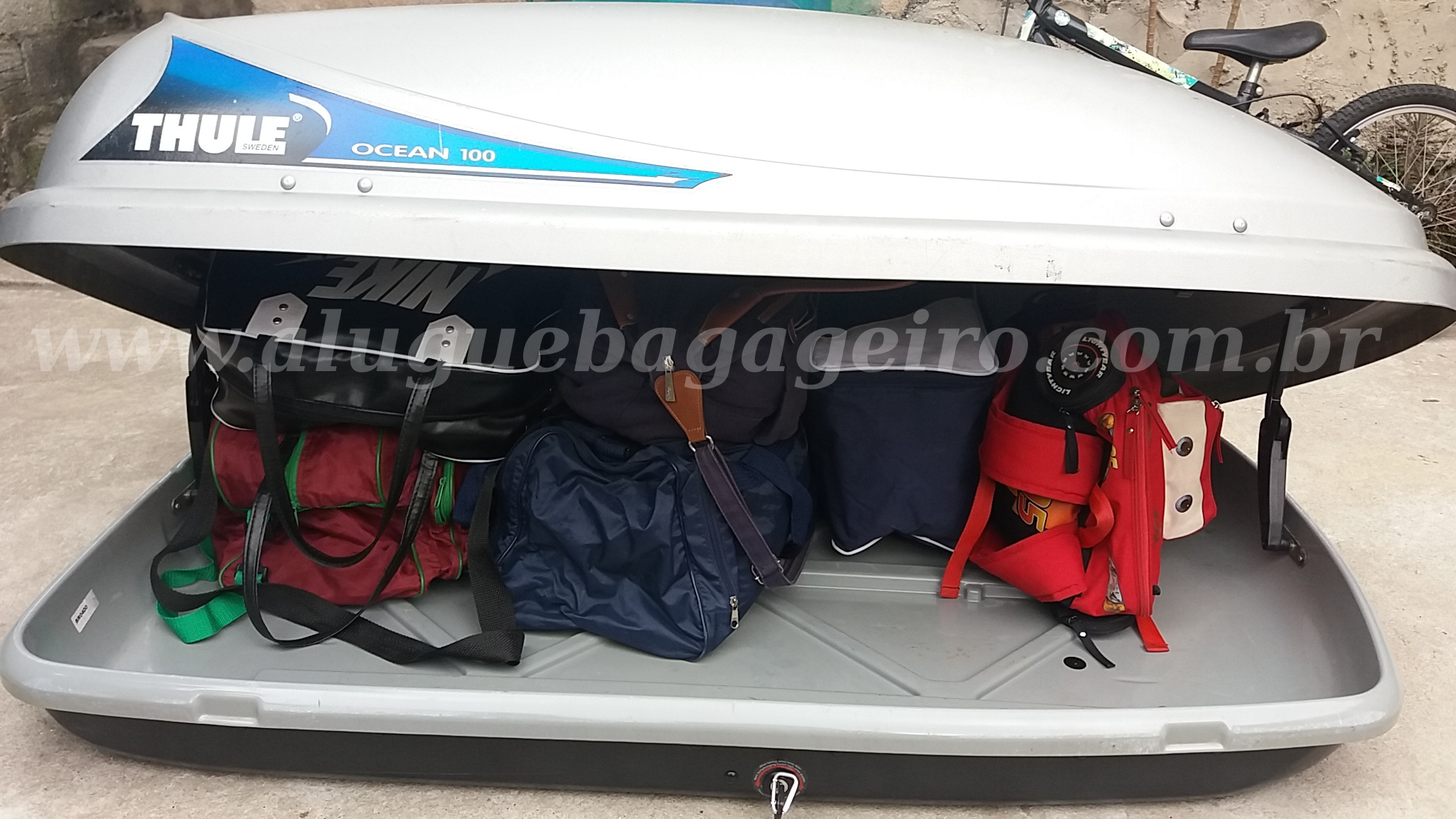 aluguel de bagageiro rack maleiro de teto