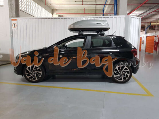 Bagageiro e rack de teto Thule Pacific 100 para novo Volkswagen Polo e Virtus