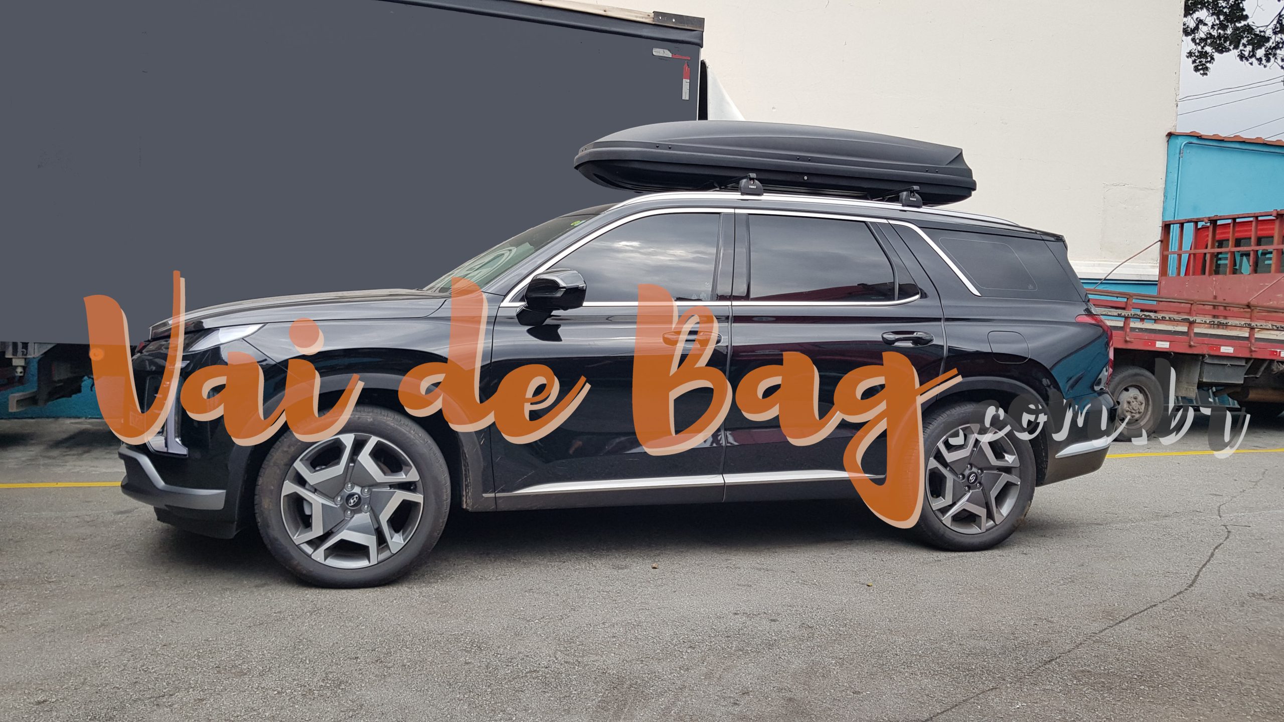 Aluguel de bagageiro de teto Hyundai Palisade